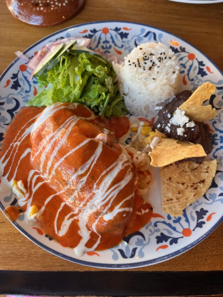 Chile Relleno at Deli Fresh in Tulum