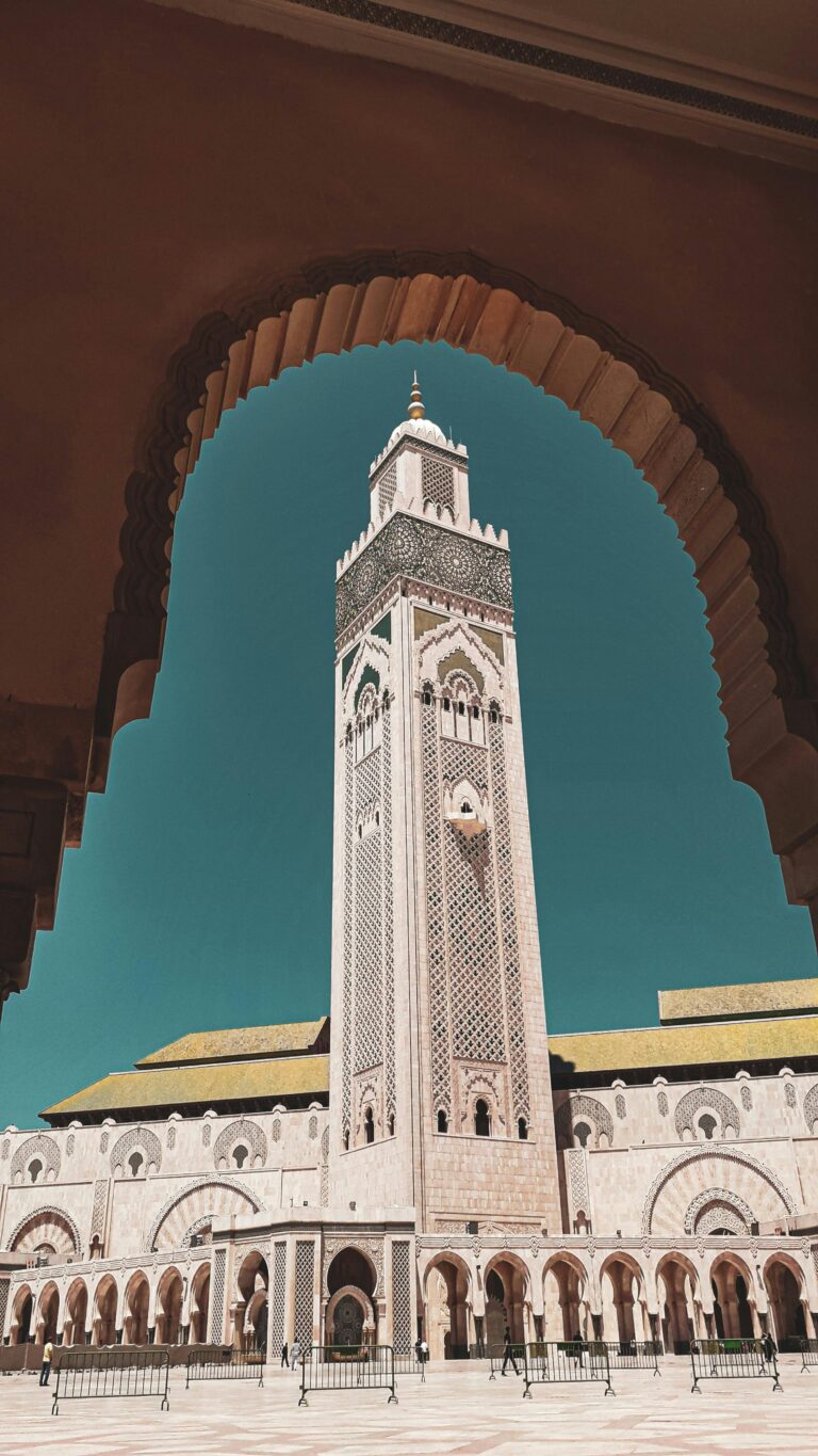 Mosque in Casablanca Morocco