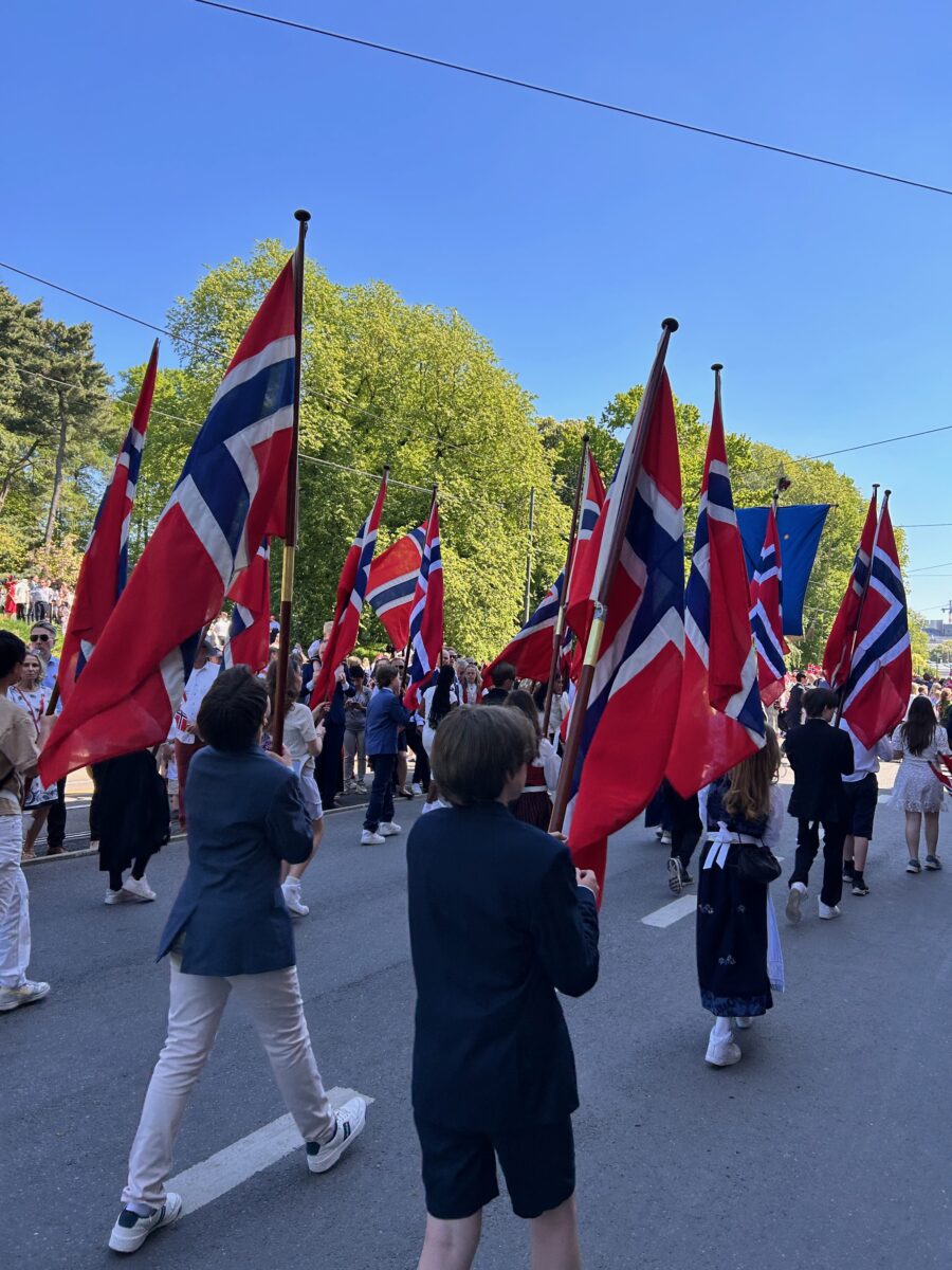 national day parade in Oslo, Norway