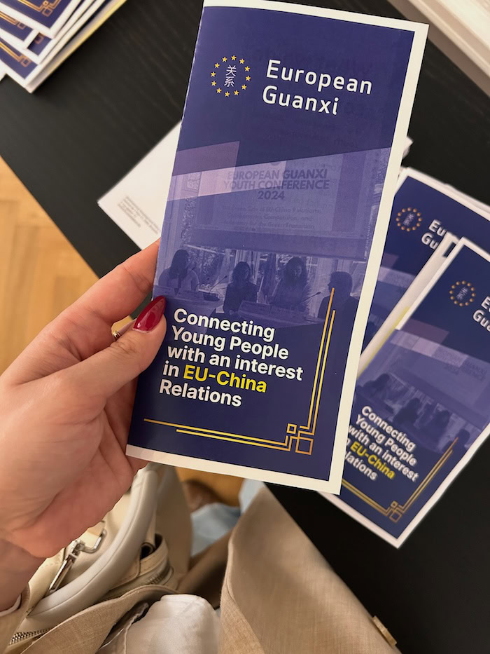 flyer of the European Guanxi Conference on EU-China relations